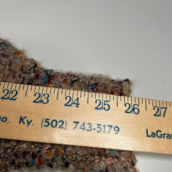 Calvin Klein Women’s Multicolor Bouclé Sweater Size S – Wool Blend, MSRP $79.50 - Picture 3 of 12